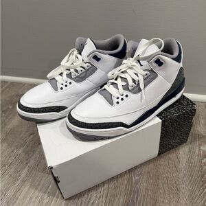 Jordan 3 Navy Blue